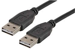 Pro Signal PSG91632 - Cable USB 2.0 A reversible macho a macho, 0,5 m