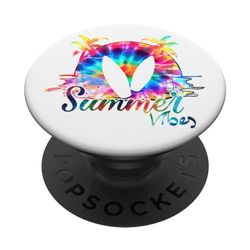 vibrazioni estive tie dye ciao vacanze estive PopSockets PopGrip Intercambiabile