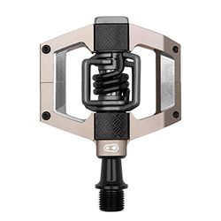 Crankbrothers Mallet Trail Champagne MTB Pedaler Black Spring Enduro XC Trail Optimerad plattform System Clip Par MTB-cykelpedaler (dubbar ingår)