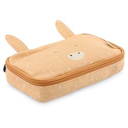 Trixie - Astuccio scolastico rettangolare per bambini - Mrs. Giraffa (Giraffa), Arancia, Mrs. Giraffa, Arancione, Mrs. Giraffa