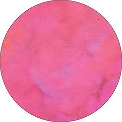 Bonateks, Ronde digitaal bedrukte muismat, antislip onderkant, voor kantoor en thuis, diameter: 22 cm
