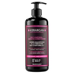 Kerargan - Keratin conditioner to nourish and regenerate your scalp - Ideal for straightening - For dry and damaged hair - Sulphate, paraben and silicone free - 500 ml