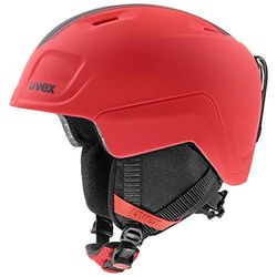 uvex heyya pro - skihelm voor kinderen - individueel passysteem - geoptimaliseerde ventilatie - race red matt - 54-58 cm