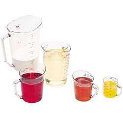 Cambro 25MCCW135 Measuring Cup, 225 mL Capacity