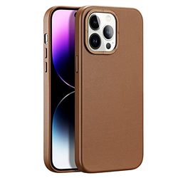 Magnetic for iPhone 14 Pro Max Case [Compatible avec MagSafe] Coque de Protection en Silicone Liquide résistante aux Chocs avec Doublure en Microfibre Douce avec iPhone 14 Pro Max (6,7")