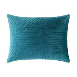 Barefoot Bungalow Riviera Velvet Taie d'oreiller