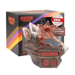 Grupo Erik: Calendario 3D Stranger Things - Demogorgone | Calendario da Tavolo Stranger Things Gadget, Calendario Perpetuo 13 x 13 x 15 cm, Stranger Things Accessori