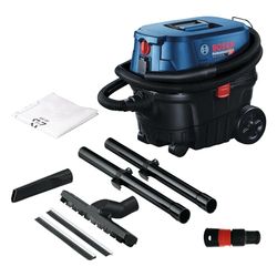 Bosch Professional Aspirateur pour Solides et liquides Gas 12-25 PL (Moteur 1 250 W, débit d'air de 65 l/s, dépression de 200 mbar, y Compris Filtre HEPA, suceur Droit)