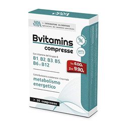 Sanavita B-Vitamins Compresse - Senza glutine - Con vitamina B con Biotina - Contribuisce a sostenere il metabolismo energetico