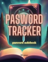 Pasword tracker :Notebook memories :Secure Organizer:Password Management: Pasword book:8.5×11 inche 30 page