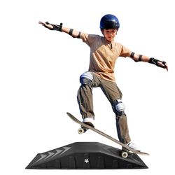 Yes4All Ramp, Rampa per Skateboard Unisex-Adult, Nero, One Size