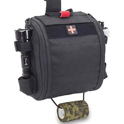 Elite Bags, Quickaid'S Botiquín Paramédico Pernera Molle, Poliamida Negro