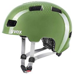 uvex hlmt 4 - lichte fietshelm voor kinderen - individueel verstelbare pasvorm - wasbare binnenvulling - moss-green - 55-58 cm