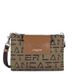 Lancaster Logo KBA, Bolso Unisex Adultos, Marron, Talla única