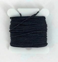 Takelgaren, zwart, 1,5 mm x 4,57 meter