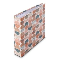 Hama Album Photo pochette et zone Mémo "Designline II" (200 photos 10x15cm,100 pages, Format 22.5x22cm, Pochette carte mémoire, Couverture Rigide avec Garnissage) Multicolore