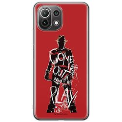 ERT GROUP mobiltelefonfodral för Xiaomi 11 LITE 4G/5G originalt och officiellt licensierat Horror mönster Nightmare of Elm Street 006, fodral tillverkad av TPU-plast