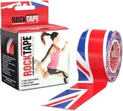 Raumpe Union Jack Kinesiologi-band, 5 cm x 5 m rulle