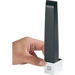 One For All DVB-T/DVB-T2 Indoor/Kamerantenne - 4K 1080P HD/HDTV TV TV antenne met versterker - 0-15 km bereik - 1,5 meter coaxkabel - UHF - zwart - SV9345