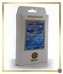 Feraligatr (Aligatueur) 24/70 Holo Reverse - myboost X Sun & Moon 7.5 Dragon Majesty - Coffret de 10 Cartes Pokémon Aglaises