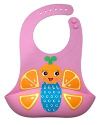 Kids Euroswan - Slabbetjes van siliconen ORANGIEFLY FROOTIMALS, meerkleurig (FT00011)