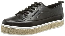 Andrea Conti 11701, Zapatillas Mujer, Schwarz, 36 EU