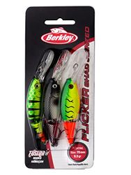 Berkley Unisex vuxen flippers Shad Hard Bait, blandade 70 mm