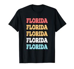 Simpatico regalo personalizzato Florida Nome personalizzato Maglietta