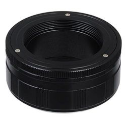 Fotodiox Pro Adaptor de Montura de Lente con Helicoid Macro - para Lente M42 a Cámaras Sony Alpha, NEX, E Mount