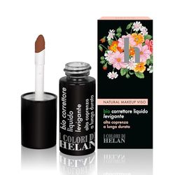 Helan I Colori di Helan - Bio Dark Dark Correcteur Yeux et Visage Liquide Effet Foncé Fond de Teint Professionnel, Maquillage avec Vitamine E Beurre de Karité Huile de Jojoba, Longue Durée 9 ml