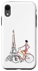 Coque pour iPhone XR Paris Love Paris Tour Eiffel Belle