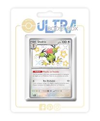 Dodrio 200/091 Shiny - Ultraboost X Écarlate et Violet 4.5 - Destinées de Paldea Pudełko zawierające 10 francuskich kart Pokémon