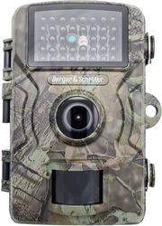 Berger & Schröter DH1 Wildcamera, 16 MP, Full HD, met bewegingsmelder, No Glow 940nm, zwart-LED, nachtzicht, 0,7 s, snelle trigger, IP66 waterdicht, 32 GB, SD-ondersteuning, 90° groothoek,