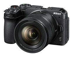 Nikon Z30 + Nikkor Z DX 12-28VR + SD 64GB 800X, Fotocamera Mirrorless, CMOS DX da 20.9 MP, LCD Angolazione Variabile, Registrazione fino 125min, Video 4K, Nero. [Nital Card: 4 Anni di Garanzia]