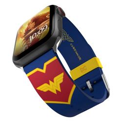 DC Comics – Wonder Woman Tactical Smartwatch Band – Licencia oficial, compatible con todos los tamaños y series de Apple Watch (reloj no incluido)