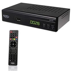 Xoro HRS 8660 digitale satellietontvanger met LAN-aansluiting (HDTV, DVB-S2, HDMI, SCART, PVR-Ready, USB 2.0) zwart