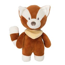 Rassel Roter Panda Boris och Jungo, 20 cm, orange