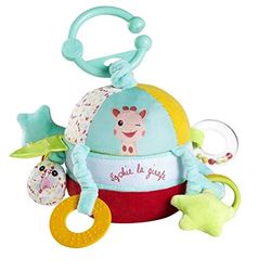 Sophie la Girafe 230786 - O despertar da bola / pelúcia - o mundo das surpresas, multicolorido