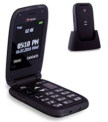 Ttfone TT500 Meteor - Móvil Libre (Bluetooth, Pantalla de 2.4", MicroSD, Botones Grandes), Color Rojo