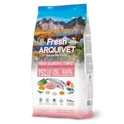 Arquivet Fresh Salmon & Turkey 10 Kg Pienso semihúmedo de salmón y Pavo