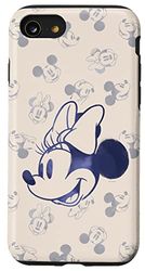 iPhone SE (2020) / 7 / 8 Disney Minnie and Mickey Mouse Heads Retro Vintage Classic Case
