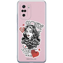 ERT GROUP mobiltelefonfodral för Xiaomi MI 11i/ REDMI K40/K40 PRO/POCO F3/ F3 PRO originalt och officiellt licensierat DC mönster Wonder Woman 014, fodral tillverkad av TPU-plast