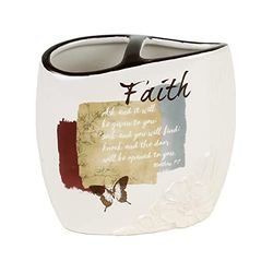 SKL Home Words of Faith - Soporte para Cepillo de Dientes, Multicolor