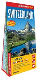 Suisse 1/350.000 (carte grand format laminée) - Anglais