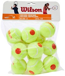 Wilson Starter Orange, Tennis Unisex-Bambini, Giallo/Arancione, 12 Palline