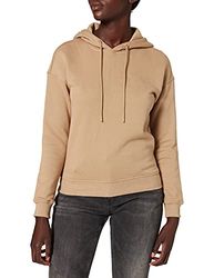 Urban ClassicsherenSweatshirt met capuchondames hoodie,Warm zand.,L