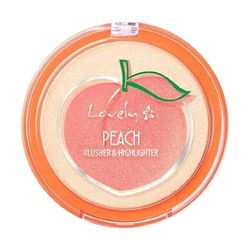 Iluminador y Colorete Peach blusher and highlighter
