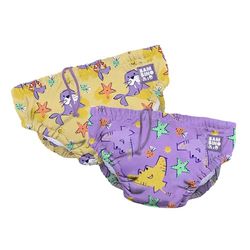 Bambino Mio Revolutionerande tvättbart badlager, set med 2, flip & flamma, (