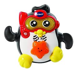 VTech Mosè Nuota con Me, Gioco Bagnetto Interattivo per Bambini, Gioco per Bagnetto con Attivazione a Pulsante Luminoso, 10 Melodie e 2 Canzoni, Lingua Italiana, Batterie Incluse, 1-5 Anni