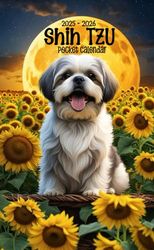 2025-2026 Shih Tzu Pocket Calendar: 2 Years Small Monthly Planner For Purse